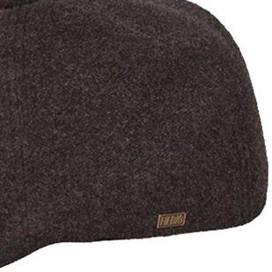 Voorgevormde heren pet winter flatcap 