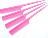 2 pcs. Fine Tooth Rat Tail Hair Comb Random Color