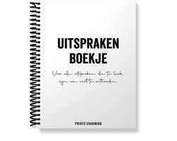foto van Uitsprakenboekje - kletspraat - Prints Charming