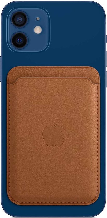 Leren kaarthouder met MagSafe voor iPhone - Saddle bruin Leren kaarthouder met MagSafe voor iPhone - Saddle bruin