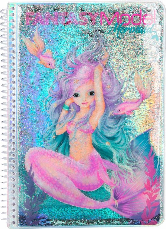 Depesche - TOPModel - Fantasy Model kleurboek - Mermaid