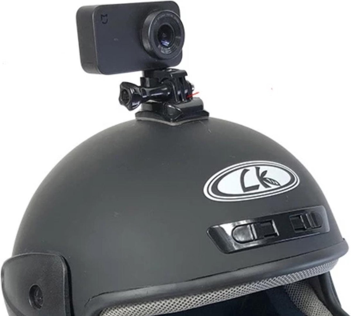 ophouden onaangenaam Storing Helm mount GoPro - Motorhelm, Scooterhelm, skihelm - Helmet mount GoPro -  Xiaomi mount | bol.com