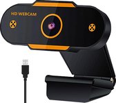 DrPhone CW6 - 1080P Webcam 1920x1080p met Microfoon & Autofocus – 30fps - voor o.a Zoom Meetings/ Videogesprekken/Onderwijs etc