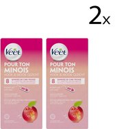 Veet Ontharingsstrips - Gen Z - Gezicht - 8 stuks x2