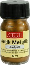 Antiek Metallic Verf 30ml Antiekgoud