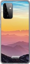 6F hoesje - geschikt voor Samsung Galaxy A72 -  Transparant TPU Case - Golden Hour #ffffff