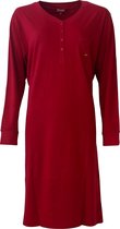 Medaillon dames nachthemd  Rood MENGD2802B - Maten: L