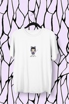 Demon Slayer Kimetsu No Yaiba Shinobu Kocho Pixel Art | Anime Manga Merchandise | Fan Art Unisex Wit Maat S