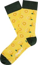 Moustard Londen sokken 36/40 citroenen