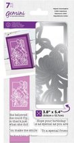 Gemini Decoratieve Outline Clearstamps & snijmal - Majestic Hummingbird