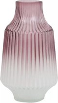 Vaas roze / paars 26,5 cm van Light&Living