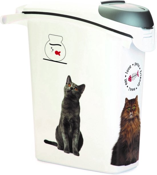 Curver Voedselcontainer Kat Wit 23 Liter