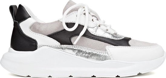 H32 Coco dames sneakers grijs leer | bol.com