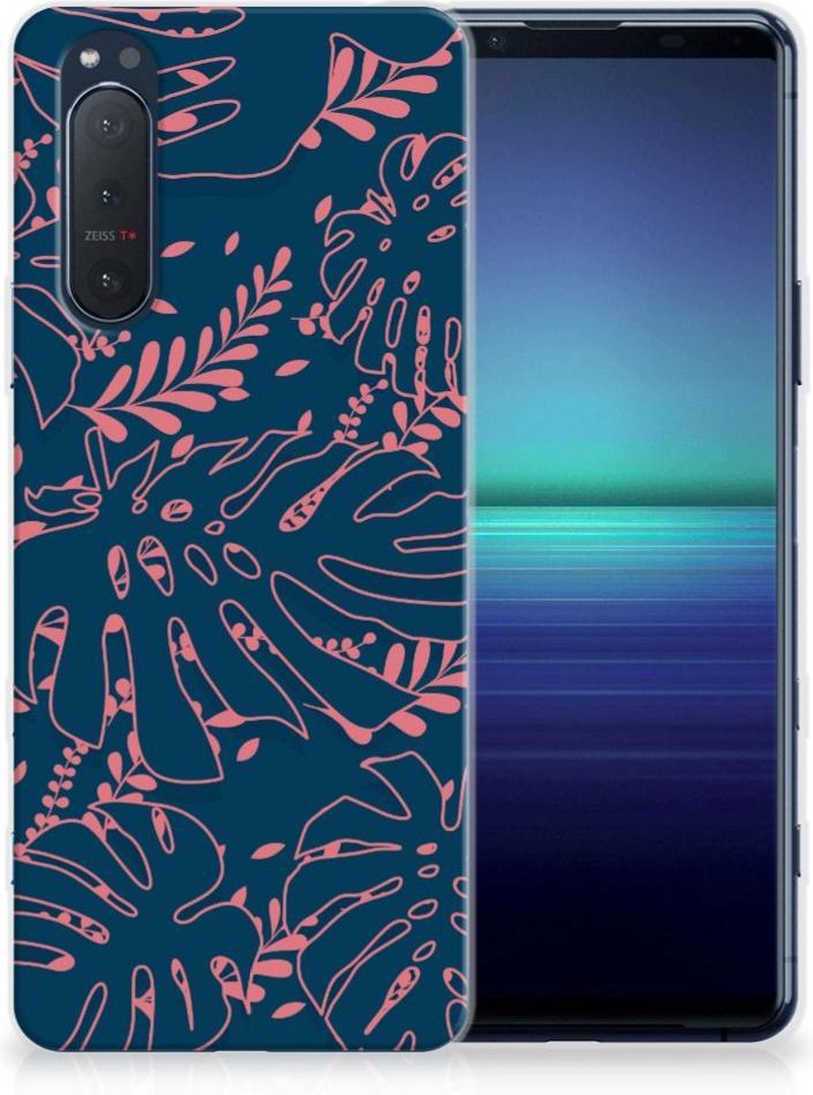 Sony Xperia 5II TPU Case Palm Leaves