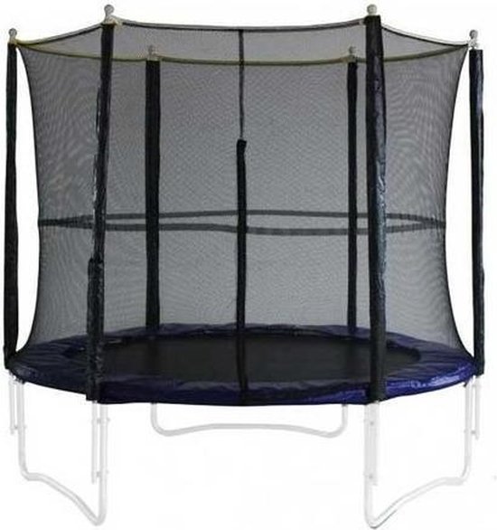 Veiligheidsnet voor trampolines 420-430 cm met 4 | bol.com