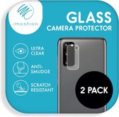 iMoshion Camera Lens Screen protector Geschikt voor Samsung Galaxy A52 (5G) / A52s / A52 (4G) - iMoshion Camera Protector Glas 2 Pack - transparant