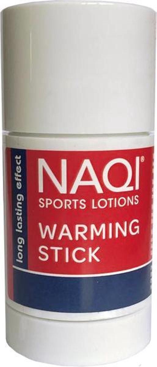 NAQI® Warming Stick 75ml - Opwarmende wax met een intens warmte effect in een handige stick.