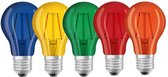 OSRAM 4058075433960 LED-lamp Energielabel G (A - G) E27 Peer 2.5 W = 15 W Oranje (Ø x l) 60 mm x 105 mm 1 stuk(s)