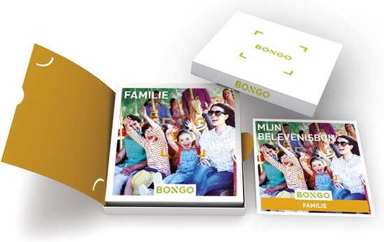 Bongo Bon - Familie Cadeaubon - Cadeaukaart cadeau voor man of vrouw | 180 familie-activiteiten: avontuur, leerrijk, plezier, sportief en meer