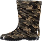 Xq Footwear Regenlaarzen Jongens Rubber Legergroen Maat 28