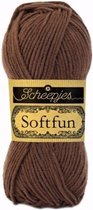 Scheepjes Softfun 2491 Donker Bruin