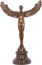 Decoratief Beeld - Bronzen Icarus - Brons - Wexdeco - Brons - 27 X 12.1 Cm