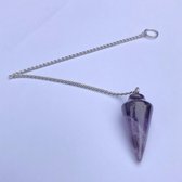 Wellness-House | Pendelketting Amethist Cone | Pendel | Pendel Edelsteen | Amethist | Chakra | Healing | Zen Cadeau