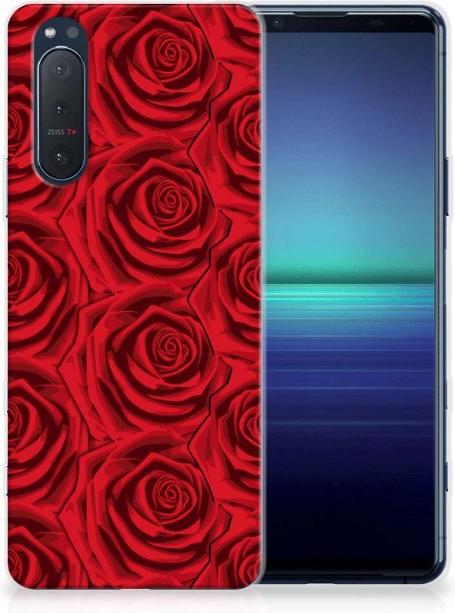 Sony Xperia 5II TPU Case Red Roses