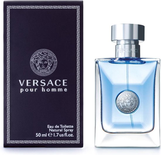 versace pour homme eau de toilette 50ml