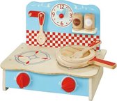 Imaginarium Portable Keuken - Draagbaar Houten Keukentje - Inclusief Accessoires