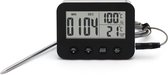 Bengt EK Design - Thermometer - Digitaal - incl. temperatuurbereik - 0 tot 250 graden Celcius - Staal