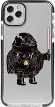 Hoesjes Atelier Zwart Frame Transparant Impact Case Dikke Darth Vader voor IPhone 11Pro met ScreenProtector