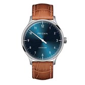 Prisma Design 'Einzeiger' - Montre à une main Blauw 40 mm