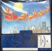 Raam tekeningen - Kerst - 3 vellen - Herbruikbaar -Raamdecoratie - Kerstboom - Sneeuwvlokken - Merry Christmas