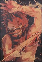My Hero Academia Katsuki Bakugou Anime Vintage Poster 51x35