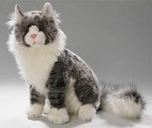 BIColini zittende Main Coon 30 cm