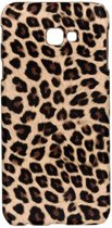 Luipaard Design Backcover Samsung Galaxy J4 Plus hoesje - Bruin