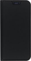 Slim Softcase Booktype Motorola Moto G7 Play - Zwart - Zwart / Black