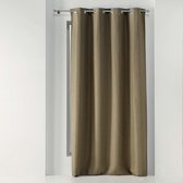 Kant En Klaar Gordijn Ringen Hazelnoot 135 x 240 cm