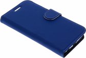 Accezz Wallet Softcase Booktype Motorola Moto G6 hoesje - Donkerblauw