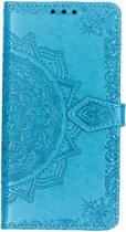 Mandala Booktype Huawei Mate 10 Lite hoesje - Turquoise