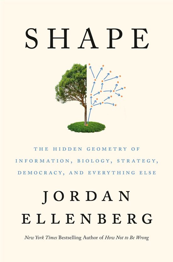 Couverture du livre avec le titre SHAPE en grandes lettres. Un demi-arbre se divise en un diagramme avec des flèches.