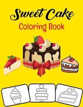 Sweet Cake Coloring Book