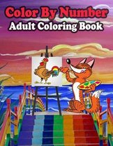 Color By Number Adult Coloring Book