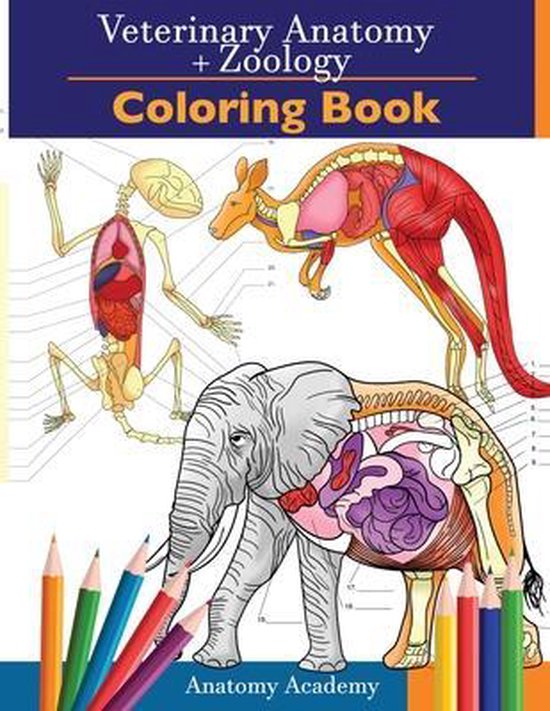 Veterinary & Zoology Coloring Book - cover