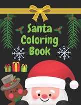 Santa coloring book