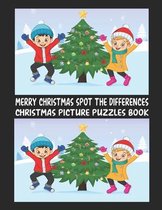 Merry Christmas Spot The Differences Christmas Picture Puzzles Book