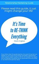 It's Time To RE-THINK Everything