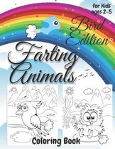Farting Animals Coloring Book for Kids Ages 2-5 Bird Edition