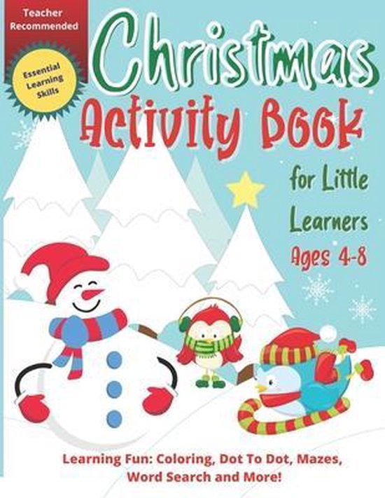 School Tools Press Activity Books- Christmas Activity Book f ... - cover
